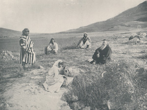 Antique photo-engravings of PALESTINE from 1892